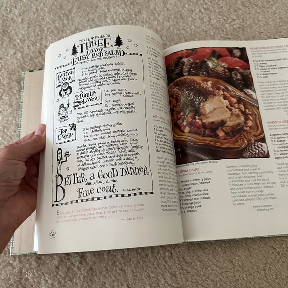 Goose Berry Patch Christmas Book Cook & Art, book 3, 2001, 160 pages. - Picture 8 of 10